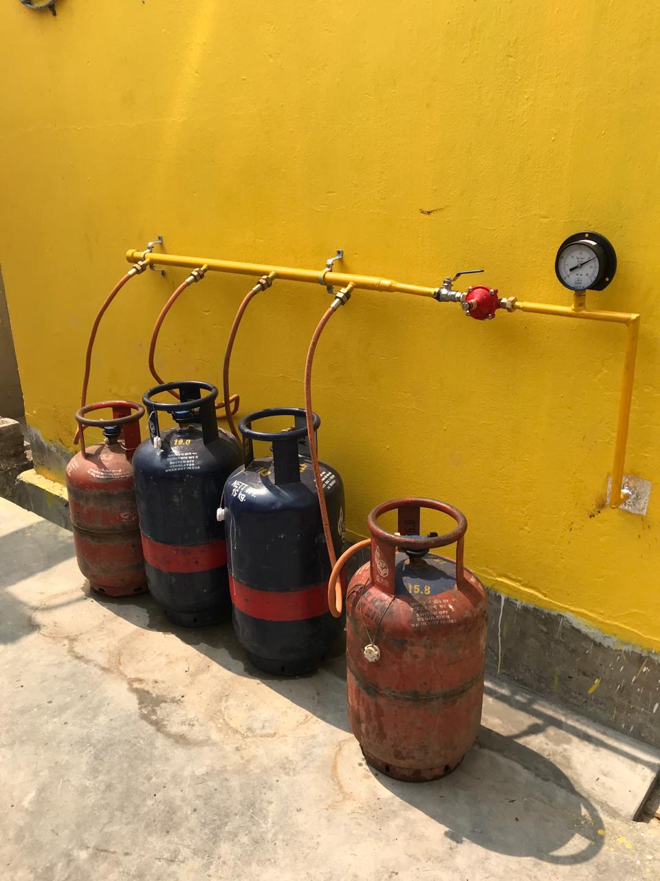 Multi-Burner Indian Range